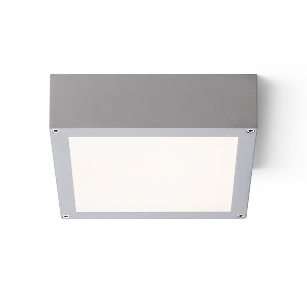 RENDL outdoor lamp SCOTT ceiling silver grey 230V LED 9.8W IP54 3000K R10552 6