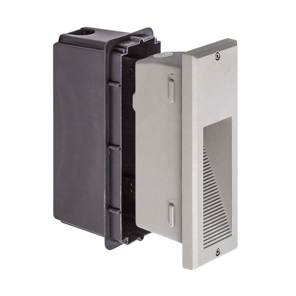 RENDL outdoor lamp FACA recessed silver grey 230V LED 2W IP54 3000K R10557 4