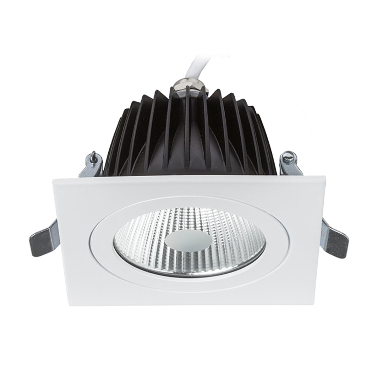 RENDL recessed light AMIGA SQ DIMM white 230V LED 8W 40° IP65 3000K R10566 3