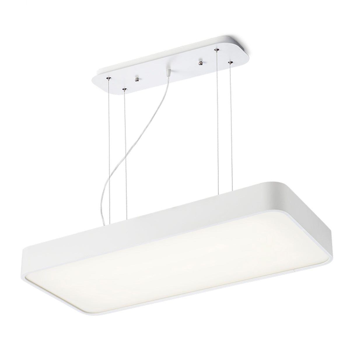 RENDL pendant lamp MENSA RC pendant white  230V LED 36W  3000K R10584 1