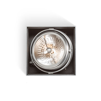 RENDL surface mounted lamp DEAN I   brushed aluminum 230V/12V G53 50W R10610 5