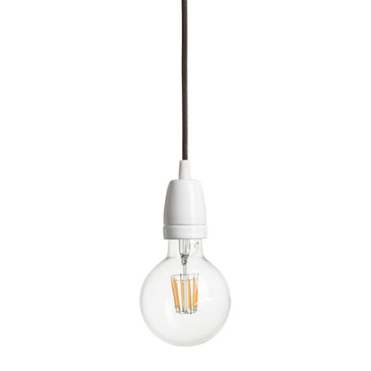 RENDL shades, shade bases, pendent sets FABIO pendant set black porcelain 230V LED E27 15W R10618 5