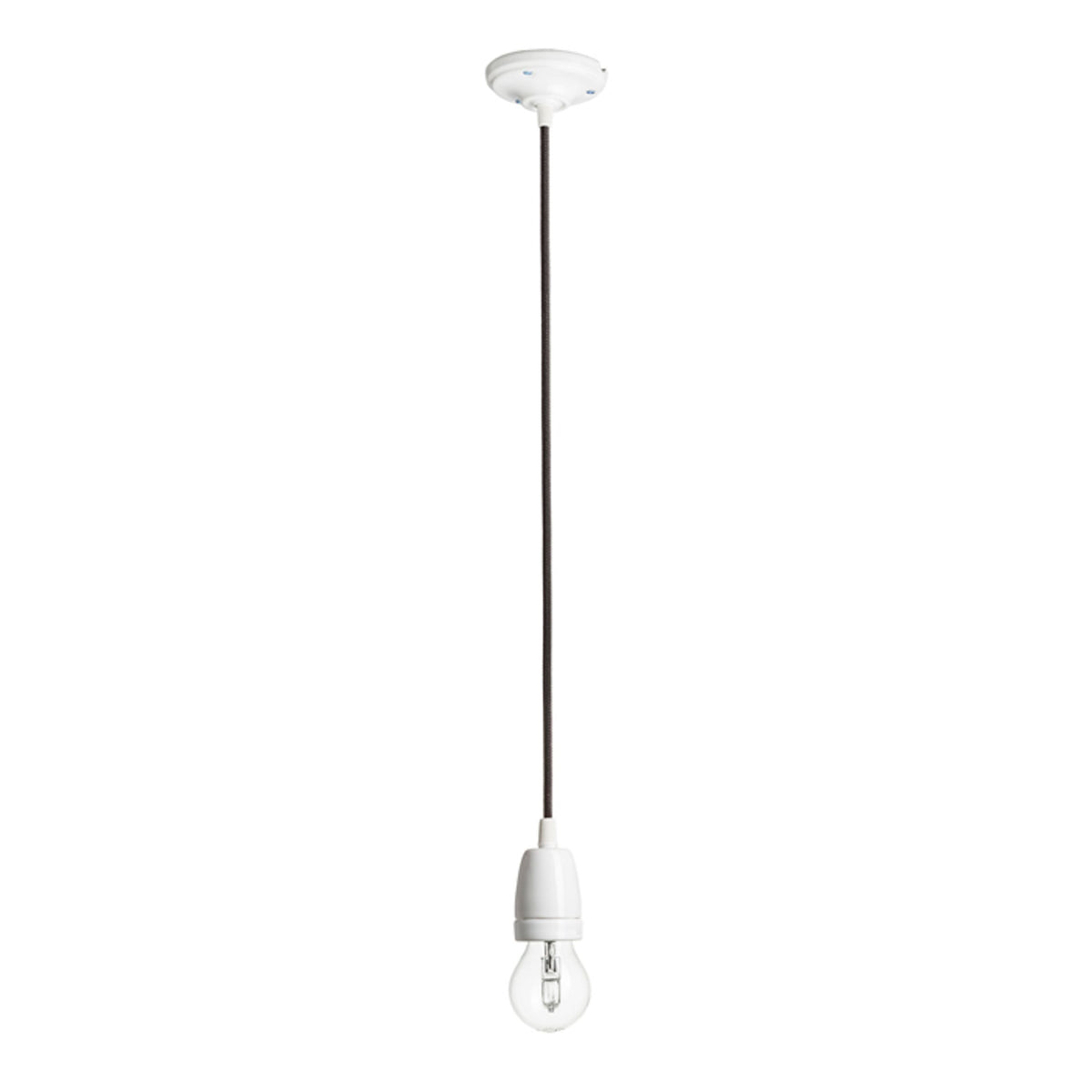 RENDL shades, shade bases, pendent sets FABIO pendant set black porcelain 230V LED E27 15W R10618 8