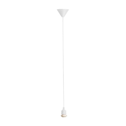RENDL shades, shade bases, pendent sets LISA pendant set white  230V LED E27 15W R10624 1