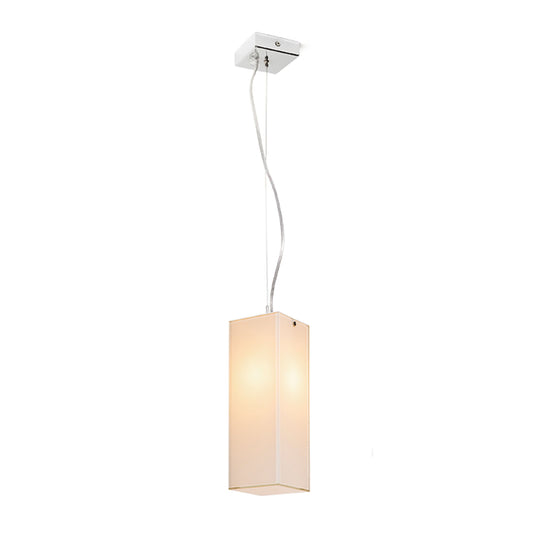 RENDL Outlet LUCIA 30x10 pendant  satinated glass/chrome 230V LED E27 15W R10627 1