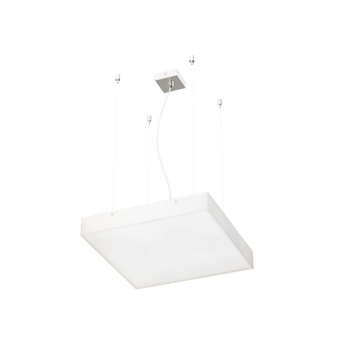 RENDL Outlet STRUCTURAL 40x40 pendant  satinated glass 230V 2G11 2x24W R10629 8
