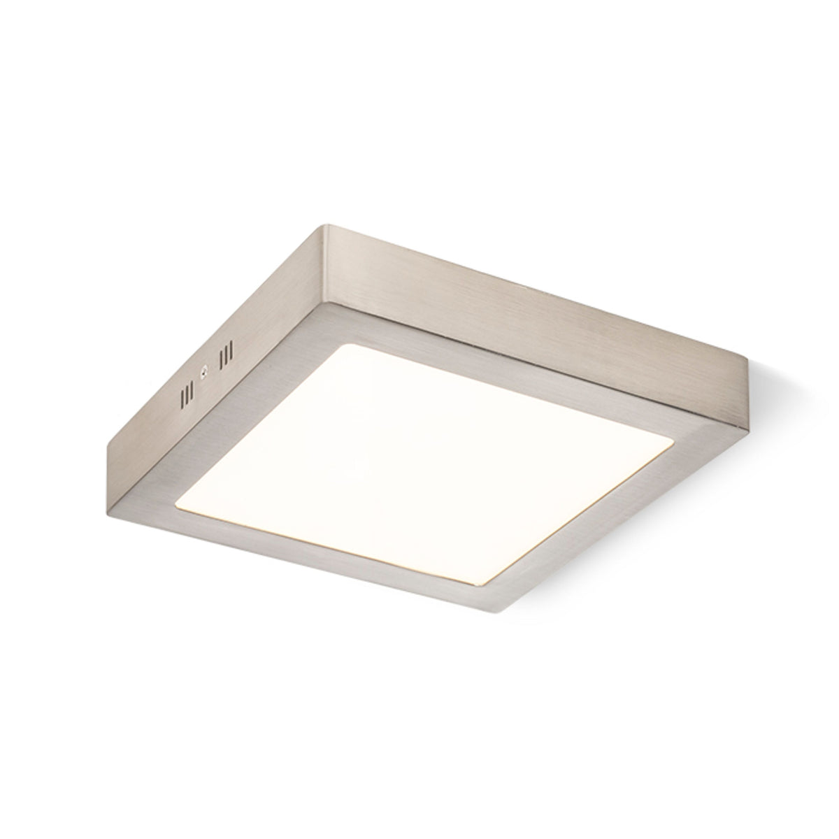 RENDL Outlet SLENDER SQ 22 surface mounted matt nickel 230V LED 18W 3000K R11285 1