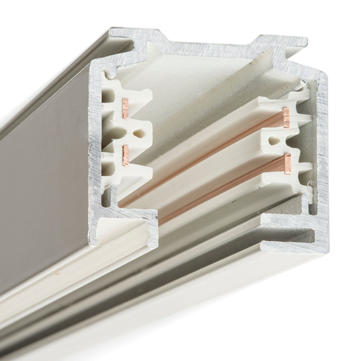 RENDL 3-circuit track system EUTRAC 2m 3-circuit track white 230V  R11300 4
