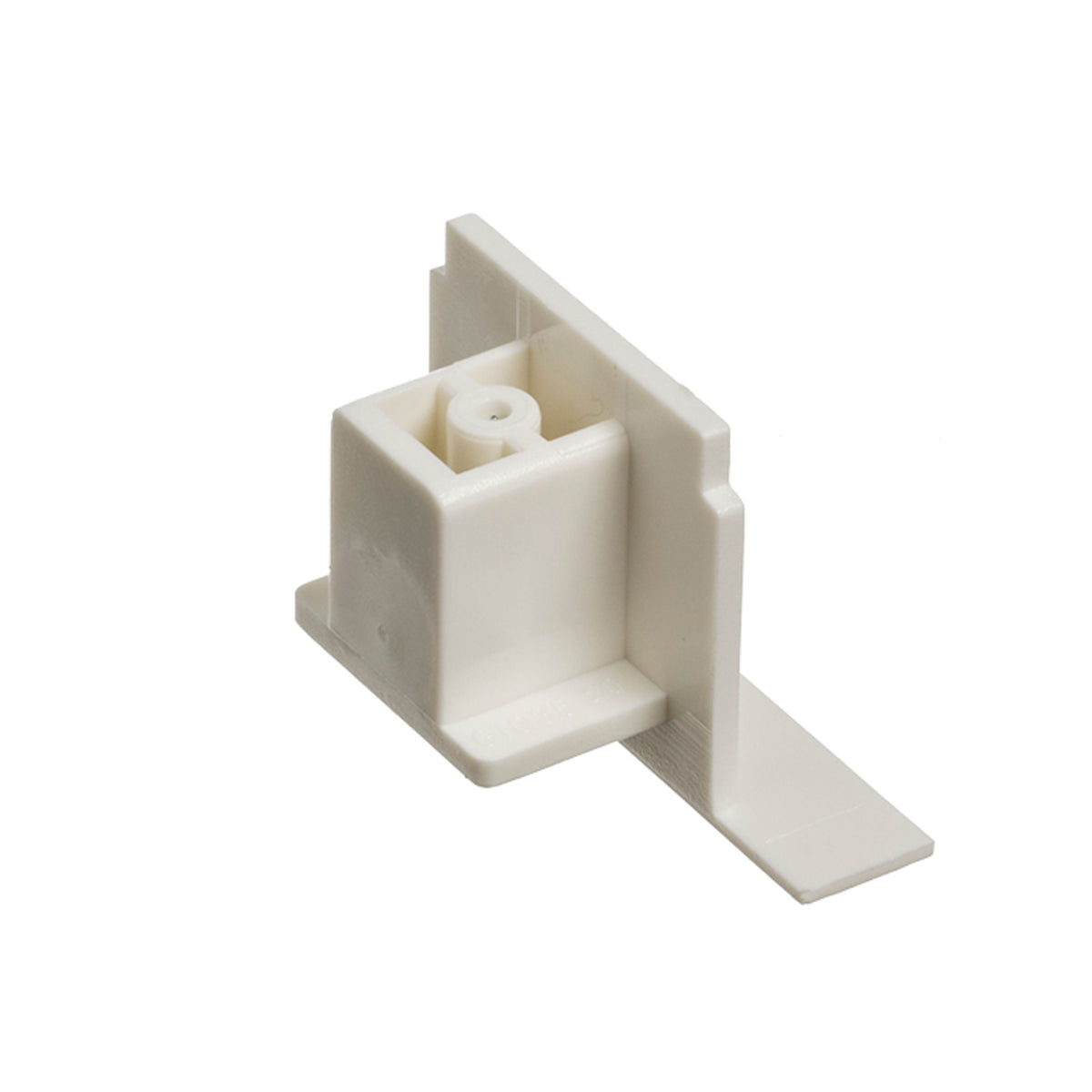 RENDL 3-circuit track system EUTRAC end cap for recessed 3-circuit track white  R11310 2