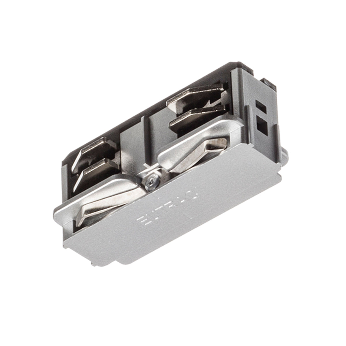 RENDL 3-circuit track system EUTRAC straight joint, electrical silver grey 230V  R11319 1