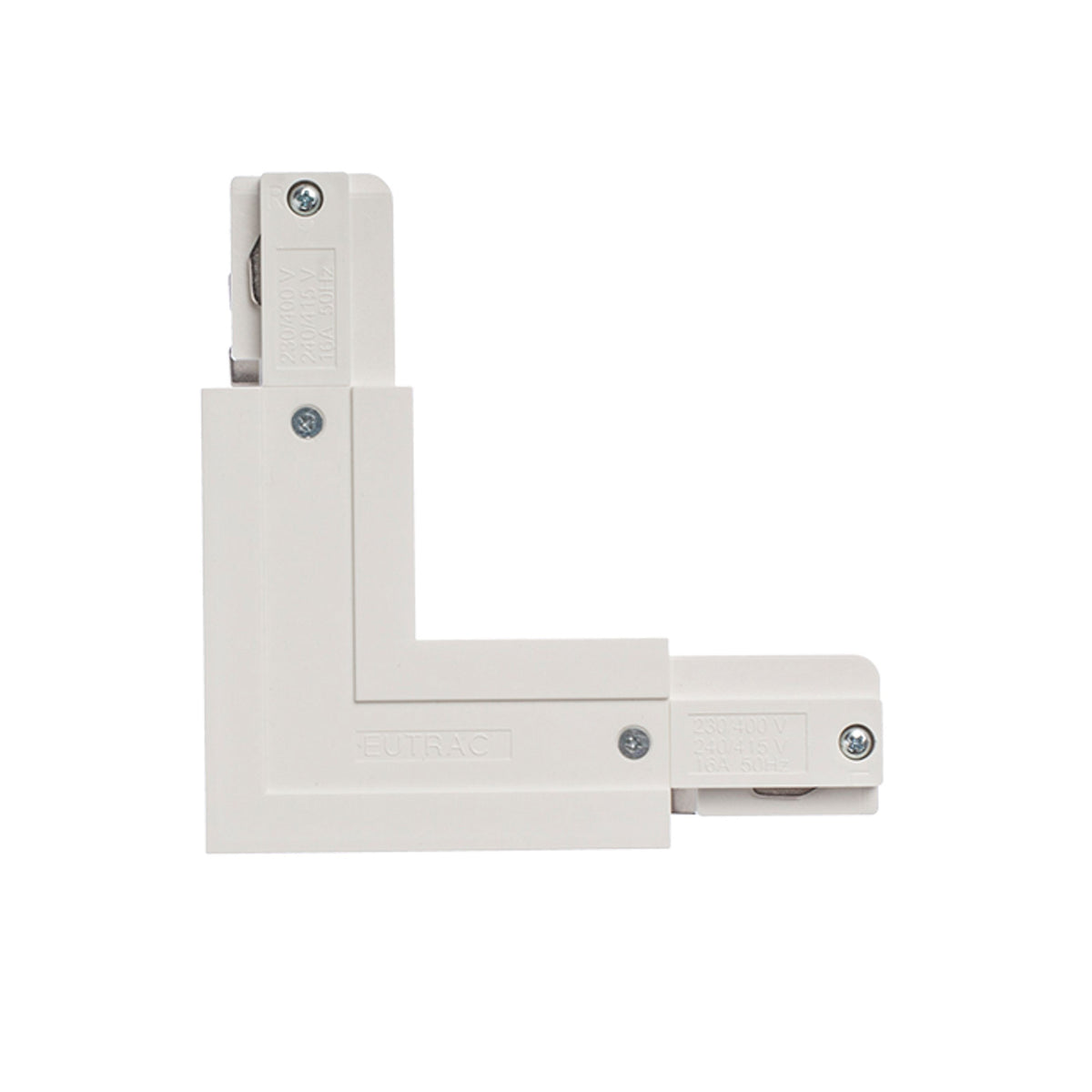 RENDL 3-circuit track system EUTRAC L connector outer polarity white 230V  R11323 2