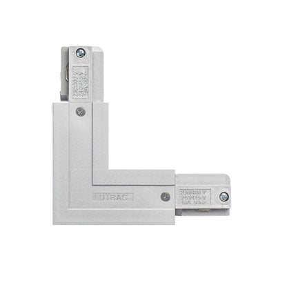 RENDL 3-circuit track system EUTRAC L connector outer polarity silver grey 230V  R11325 2