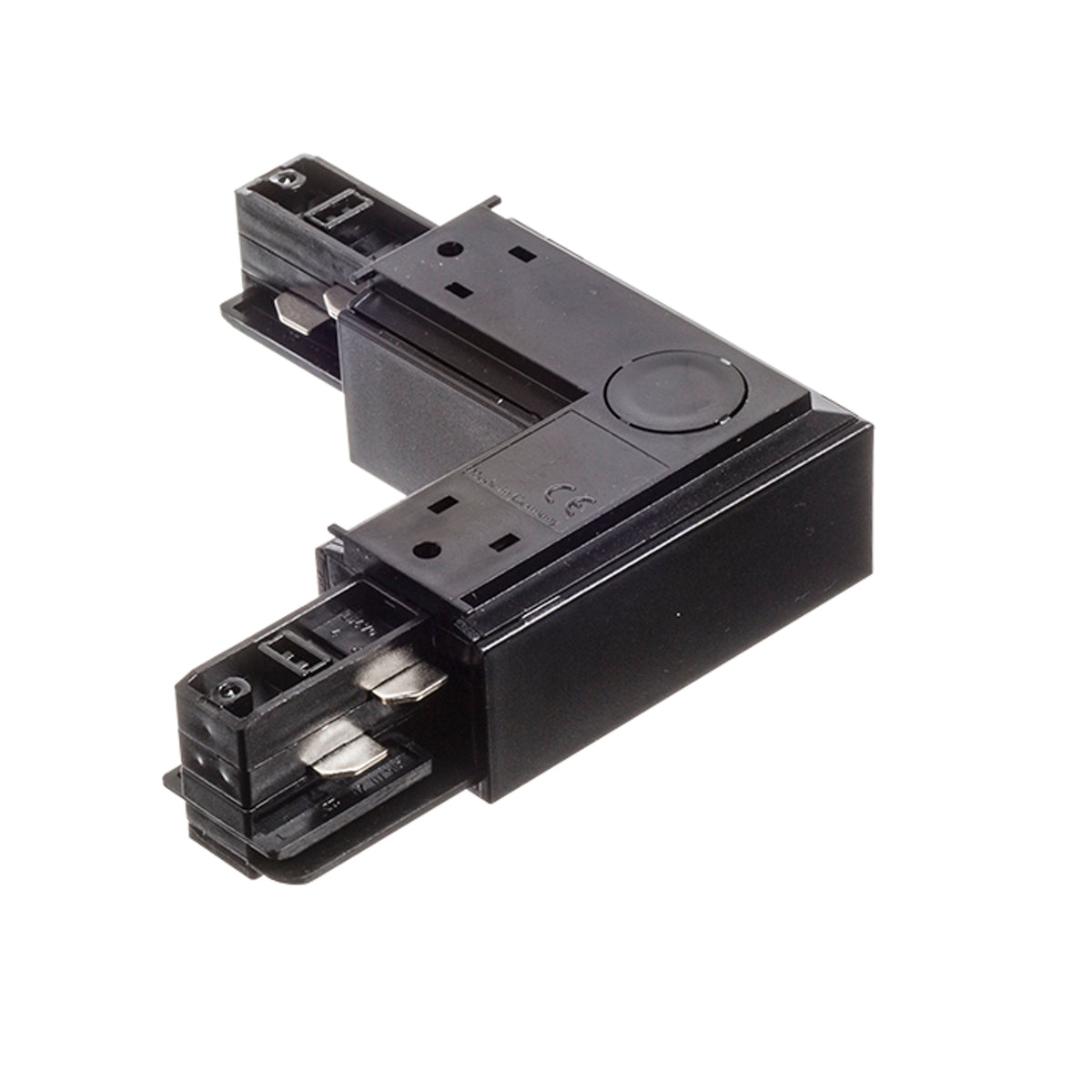 RENDL 3-circuit track system EUTRAC L connector inner polarity black 230V  R11327 3