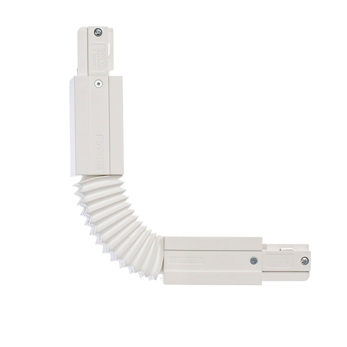 RENDL 3-circuit track system EUTRAC flex connector white 230V  R11329 3
