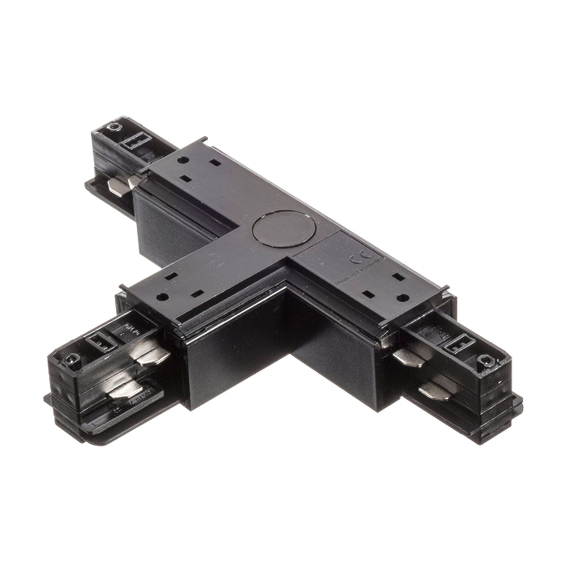 RENDL 3-circuit track system EUTRAC T connector, polarity left black 230V  R11336 2