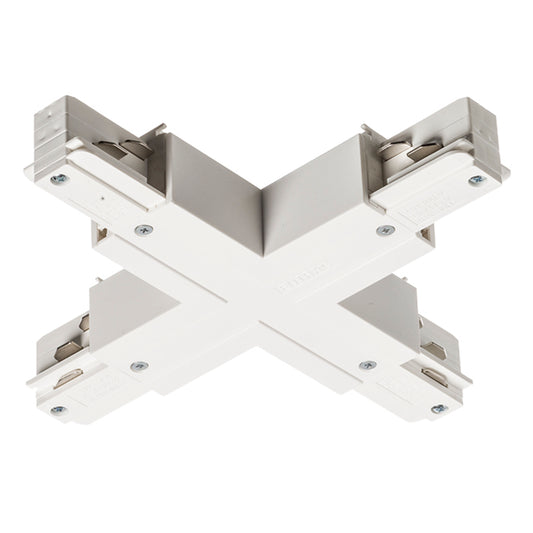 RENDL 3-circuit track system EUTRAC X connector white 230V  R11338 1