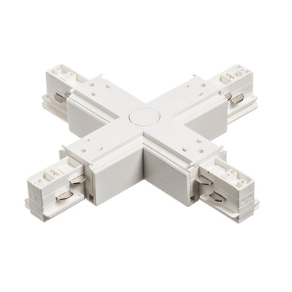 RENDL 3-circuit track system EUTRAC X connector white 230V  R11338 3