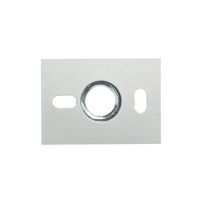 RENDL 3-circuit track system EUTRAC track clamp for 3-circuit tracks silver grey   R11351 3
