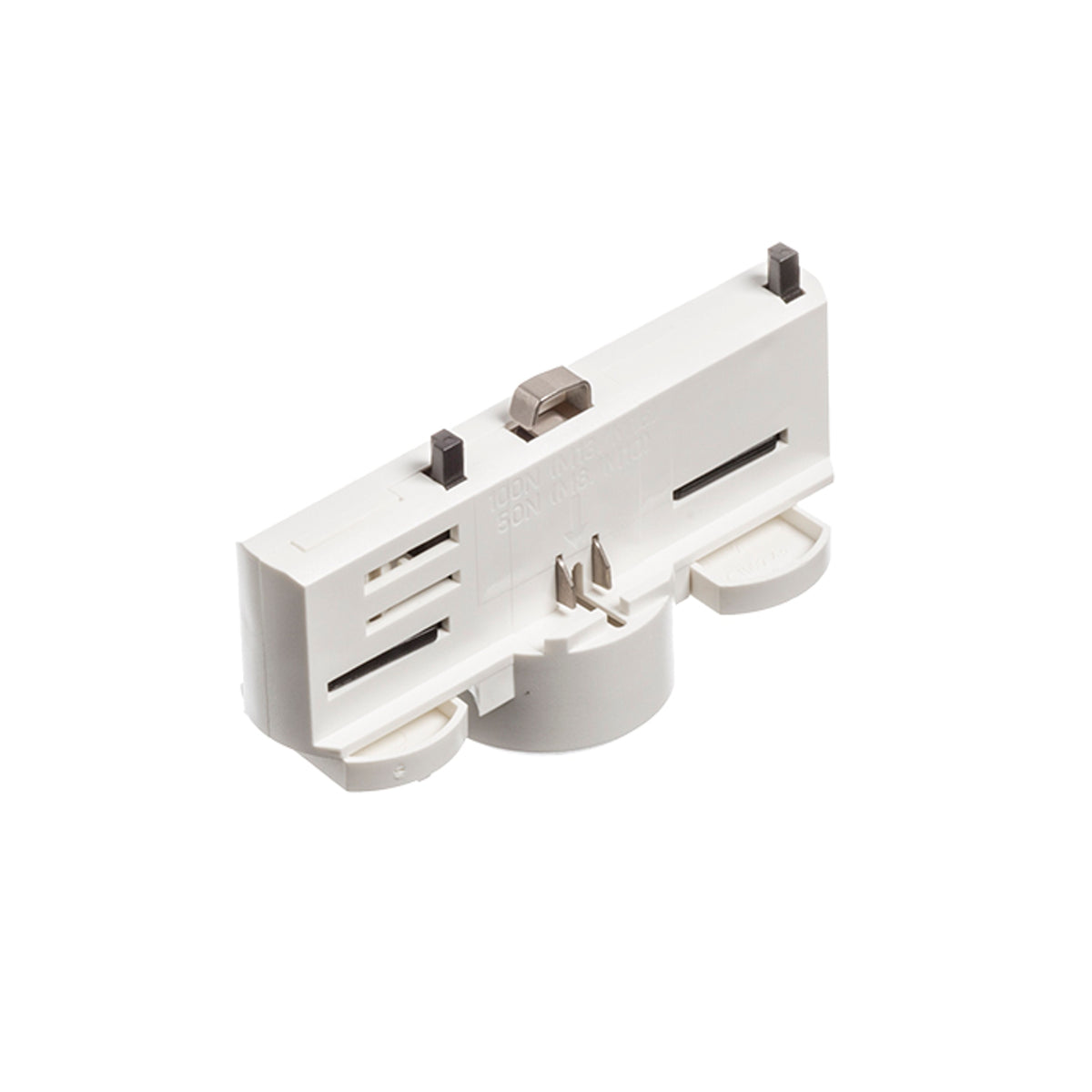 RENDL 3-circuit track system EUTRAC pendant adapter for 3-circuit tracks white 230V  R11360 2