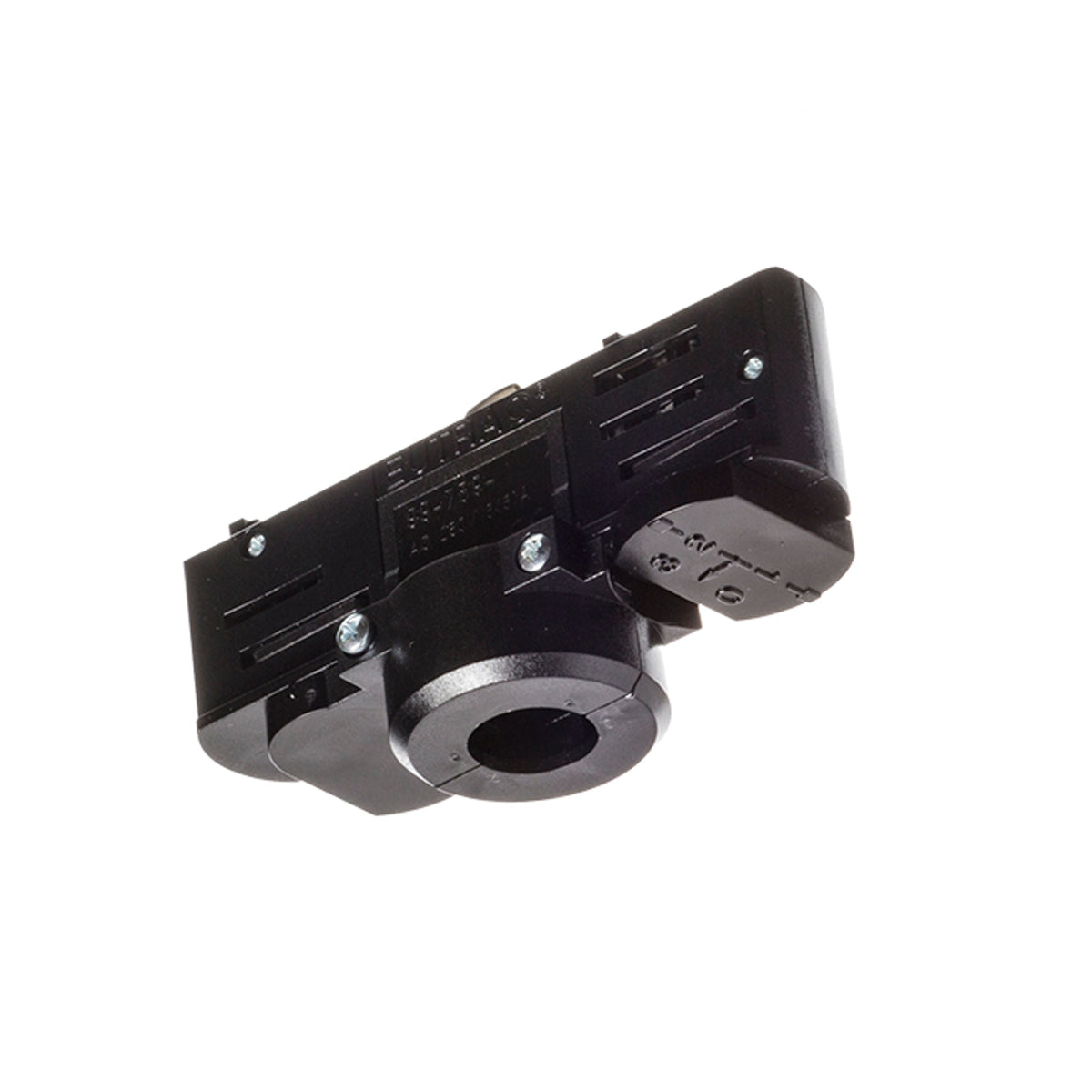 RENDL 3-circuit track system EUTRAC pendant adapter for 3-circuit tracks black 230V  R11361 4