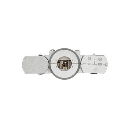 RENDL 3-circuit track system EUTRAC pendant adapter for 3-circuit tracks silver grey 230V  R11362 2
