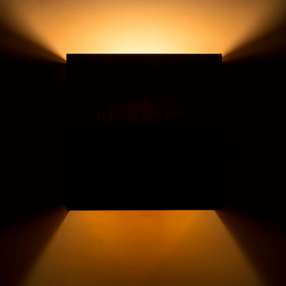 RENDL wall lamp LOPE W 25/14 wall  Polycotton black/copper foil 230V LED E27 15W R11377 7