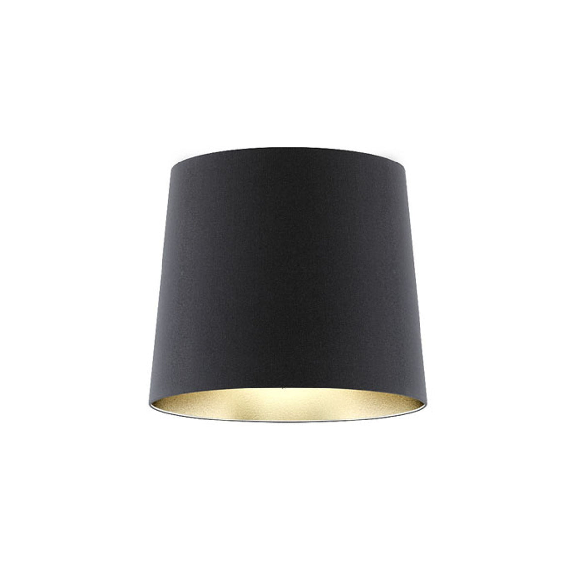 RENDL shades, shade bases, pendent sets CONNY 35/30 shade Polycotton black/golden foil max. 23W R11469 1