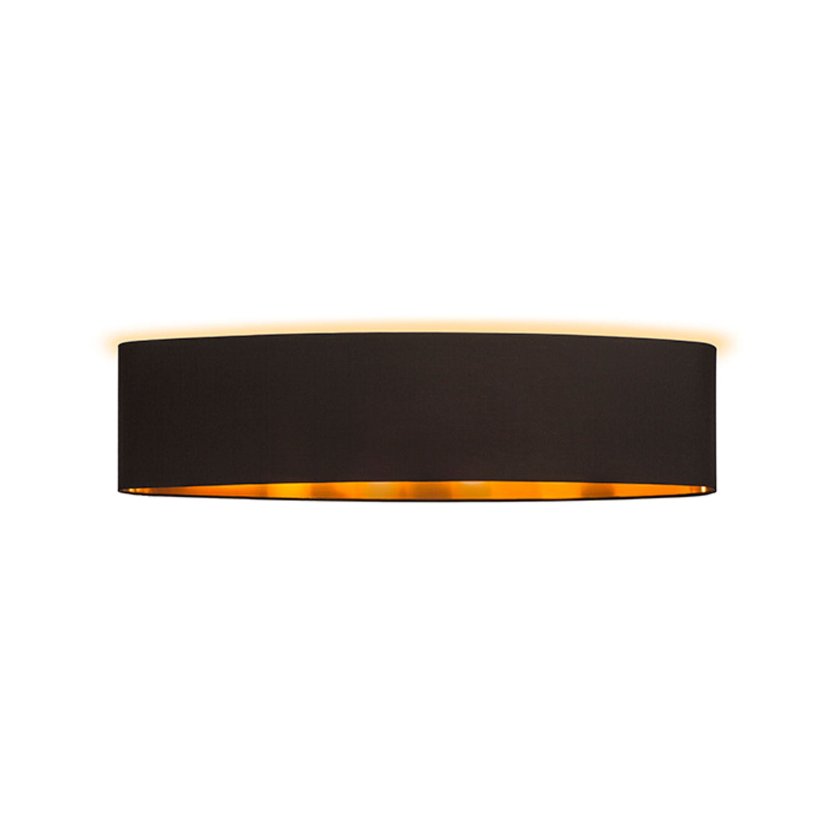 RENDL shades, shade bases, pendent sets CASUAL 90/22 shade Polycotton black/copper foil max. 23W R11485 7