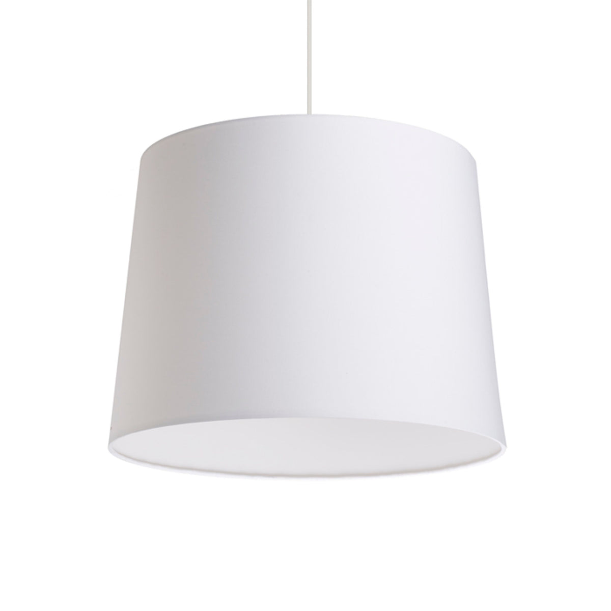 RENDL shades, shade bases, pendent sets ASPRO 40/30 shade Polycotton white/white PVC max. 23W R11495 1