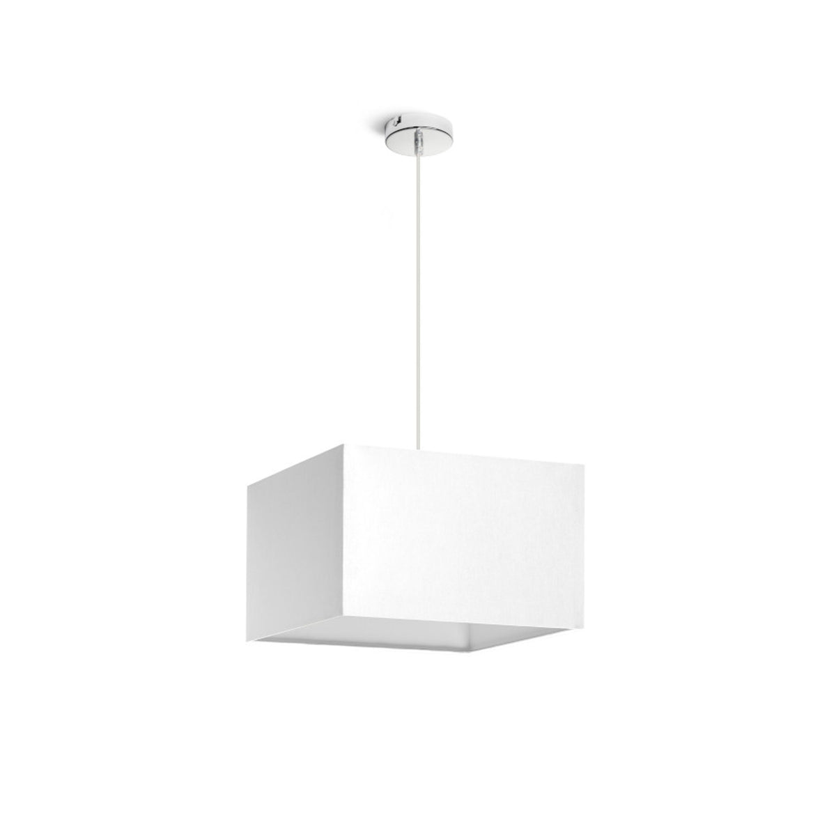 RENDL shades, shade bases, pendent sets TEMPO 30/19 shade Polycotton white/white PVC max. 23W R11506 3