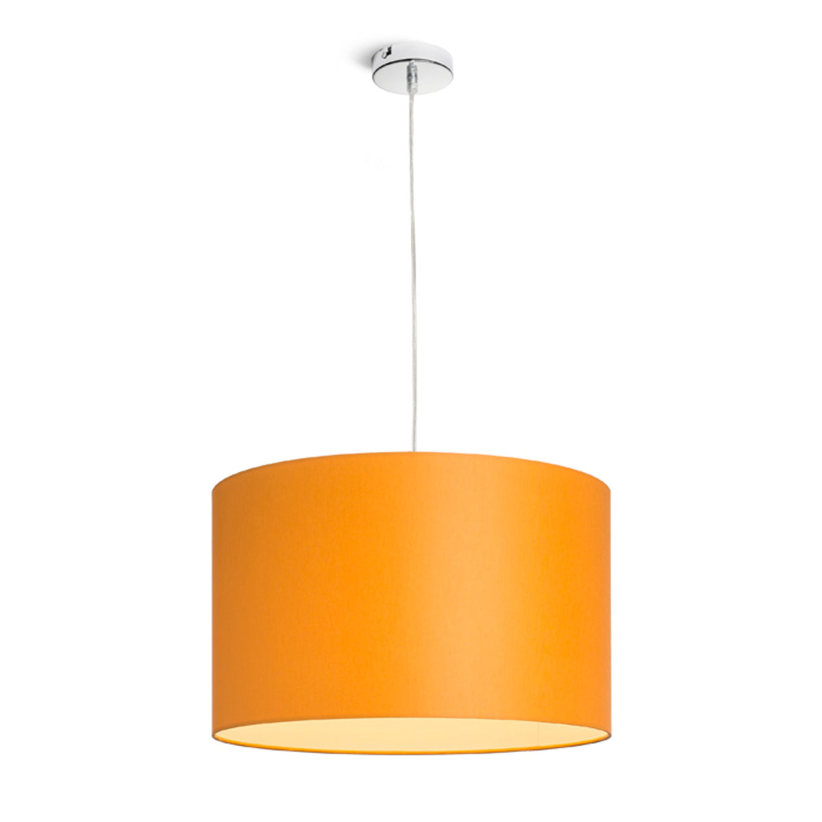 RENDL shades, shade bases, pendent sets RON 40/25 shade Chintz orange/white PVC max. 23W R11520 8