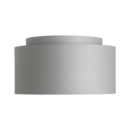 RENDL shades, shade bases, pendent sets DOUBLE 55/30 shade Chintz light grey/white PVC max. 23W R11554 3