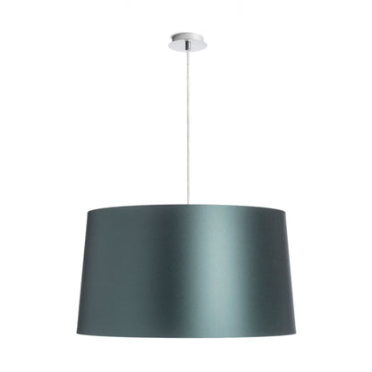 RENDL shades, shade bases, pendent sets ASPRO 55/30 shade  Monaco petrol blue/silver PVC  max. 23W R11577 5