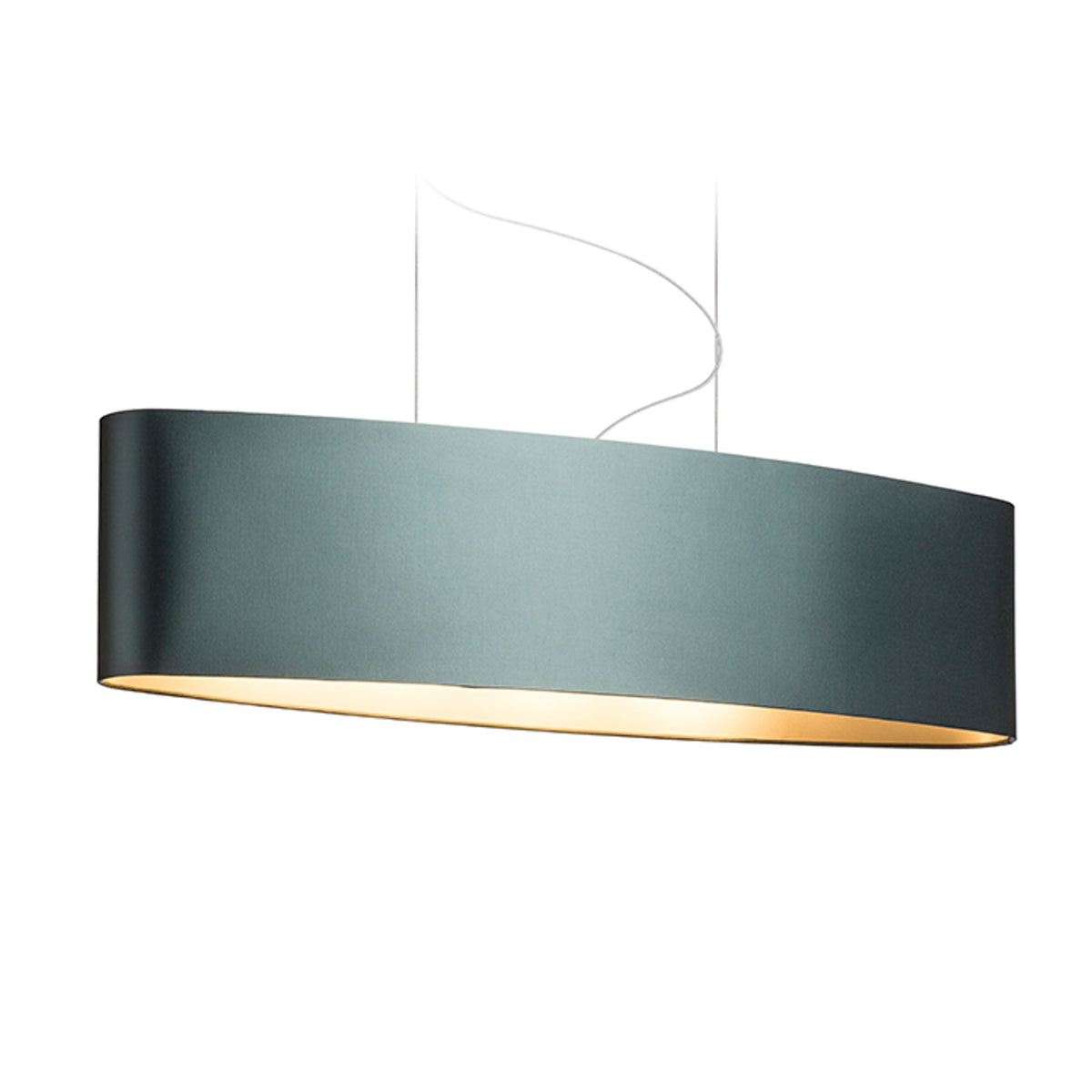 RENDL shades, shade bases, pendent sets CASUAL 90/22 shade  Monaco petrol blue/silver PVC  max. 23W R11583 7