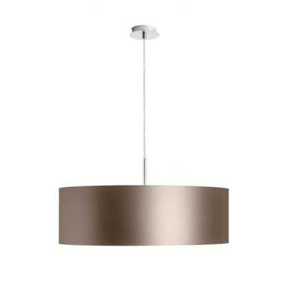 RENDL shades, shade bases, pendent sets RON 60/19 shade  Monaco dove gray/silver PVC  max. 23W R11584 3