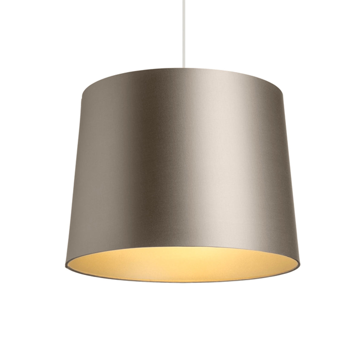 RENDL shades, shade bases, pendent sets ASPRO 40/30 shade  Monaco dove gray/silver PVC  max. 23W R11589 3