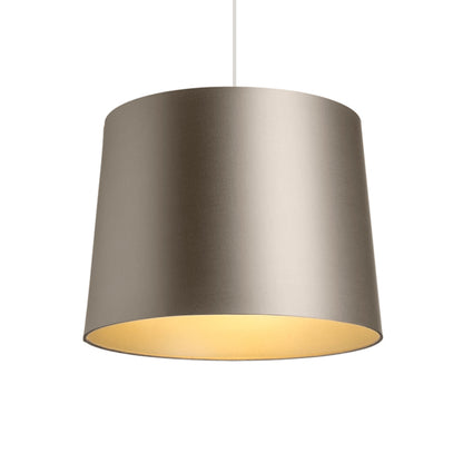 RENDL shades, shade bases, pendent sets ASPRO 40/30 shade  Monaco dove gray/silver PVC  max. 23W R11589 3
