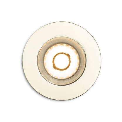 RENDL recessed light RINO decorative front cover gold   R11685 2