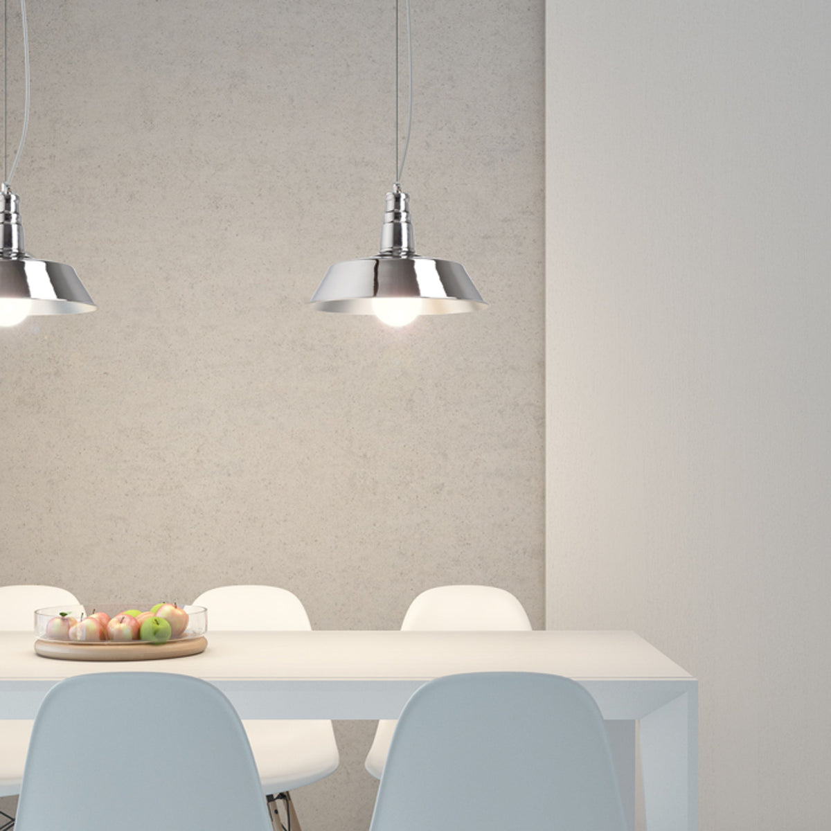 RENDL Outlet GOLDIE 36 pendant  chrome 230V LED E27 30W R11687 7