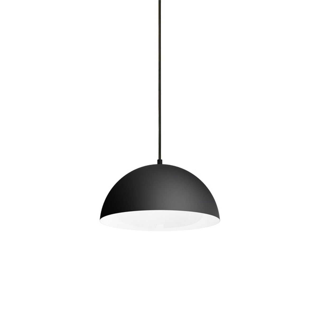 RENDL pendant lamp MONROE 30 pendant matte black/white  230V LED E27 11W R11700 2