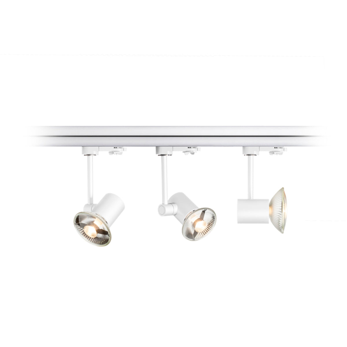 RENDL 3-circuit track system FAX for 3-circuit tracks white  230V LED GU10 12W R11723 5