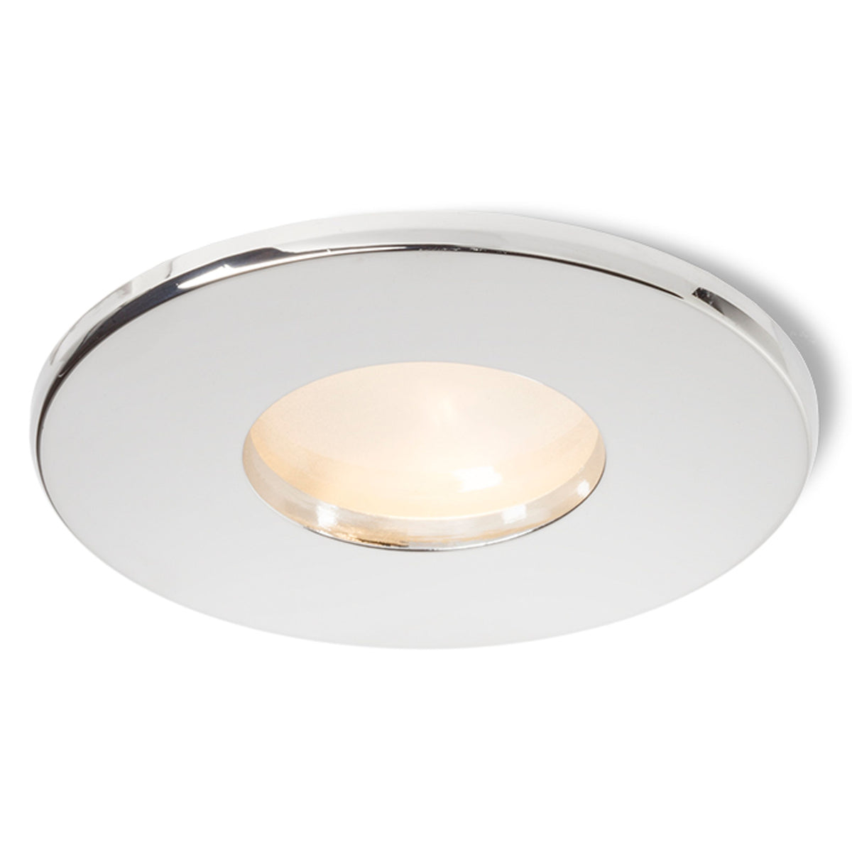 RENDL recessed light SPLASH R recessed  chrome 230V LED GU10 8W IP65 R11733 1