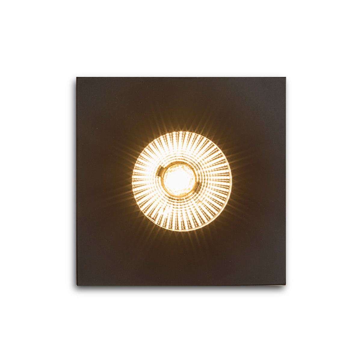 RENDL recessed light WATERBOY SQ  matt black  230V LED 10W 40° IP65  3000K R11741 8