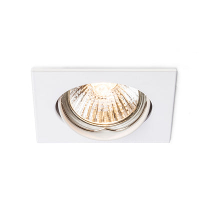 RENDL recessed light TOPIC SQ directional matte white  230V LED GU10 8W R11745 4