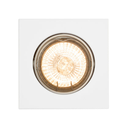 RENDL recessed light TOPIC SQ directional matte white  230V LED GU10 8W R11745 7