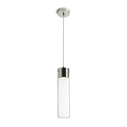 RENDL pendant lamp GARNISH pendant  clear glass/chrome 230V GU10 9W R11756 1