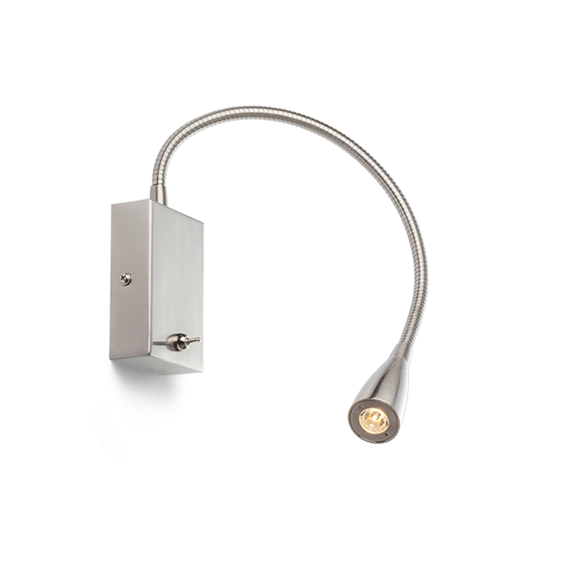 RENDL spotlight POINT wall  matt nickel 230V LED 3W 40°  3000K R11758 1