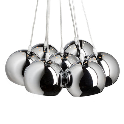 RENDL pendant lamp ASTROMET VII pendant  chrome 230V LED E27 7x11W R11761 4