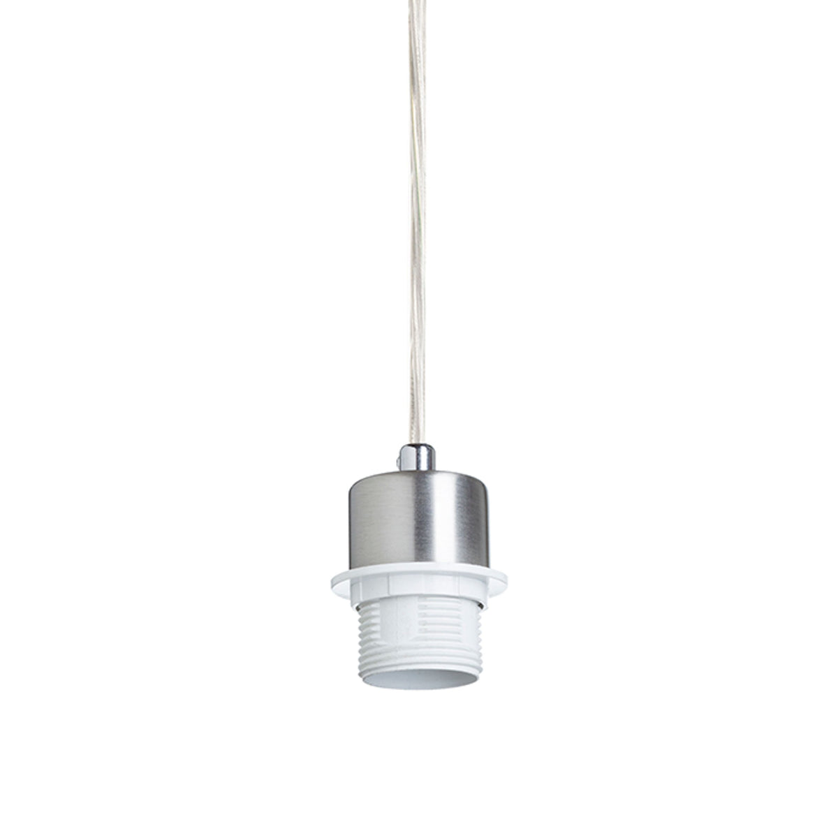 RENDL shades, shade bases, pendent sets MORE 60 pendant ceiling base  matt nickel 230V LED E27 3x15W R11774 2