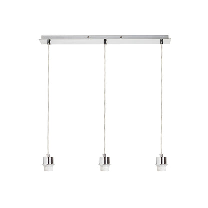 RENDL shades, shade bases, pendent sets MORE 60 pendant ceiling base  chrome 230V LED E27 3x15W R11775 3